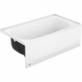 Bootz Industries 46-1/2 in. Lh Bathtub 2245-130